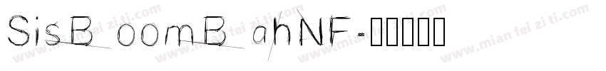 Sis Boom Bah NF字体转换